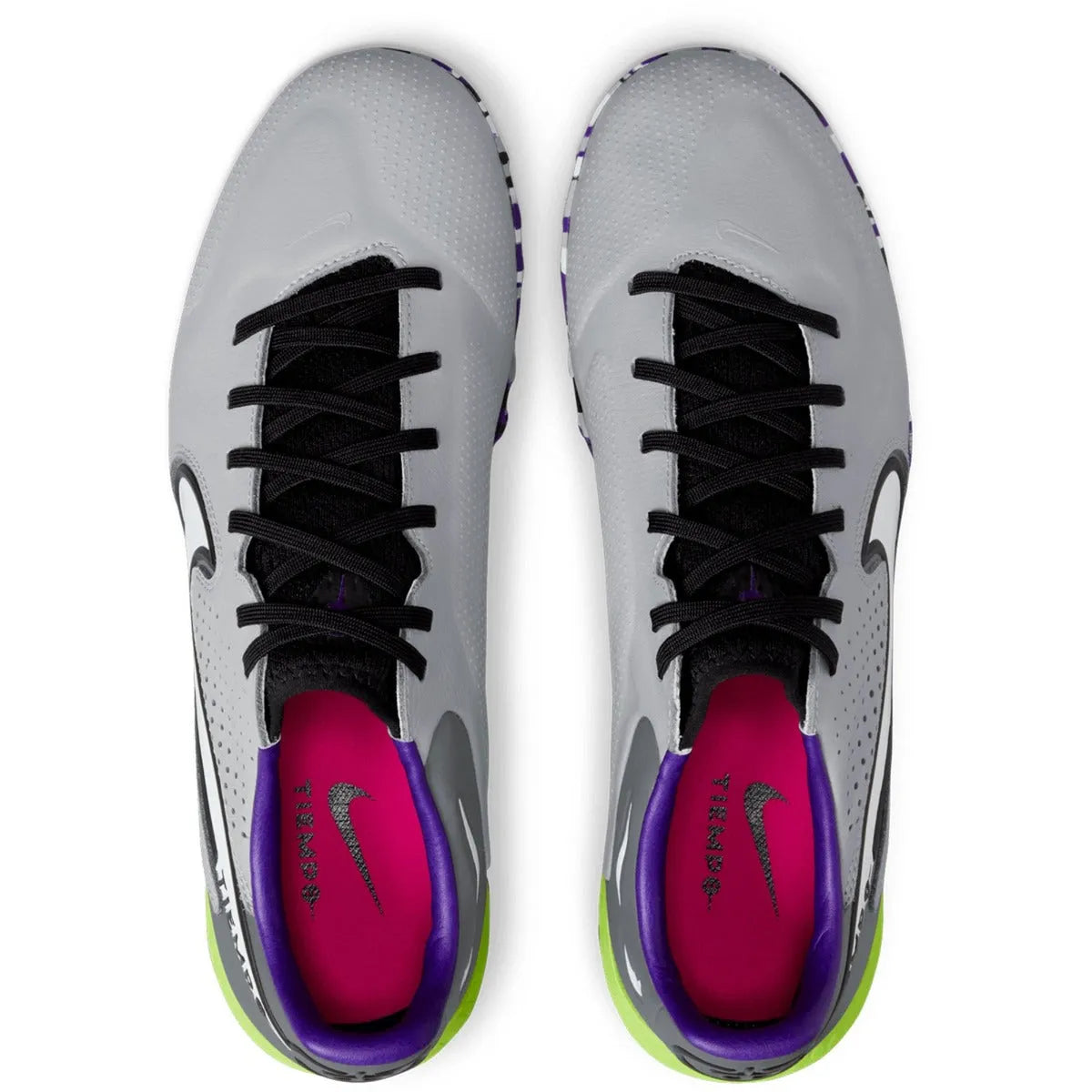 Nike React Legend 9 Pro Turf - Grey-White (Pair - Top)
