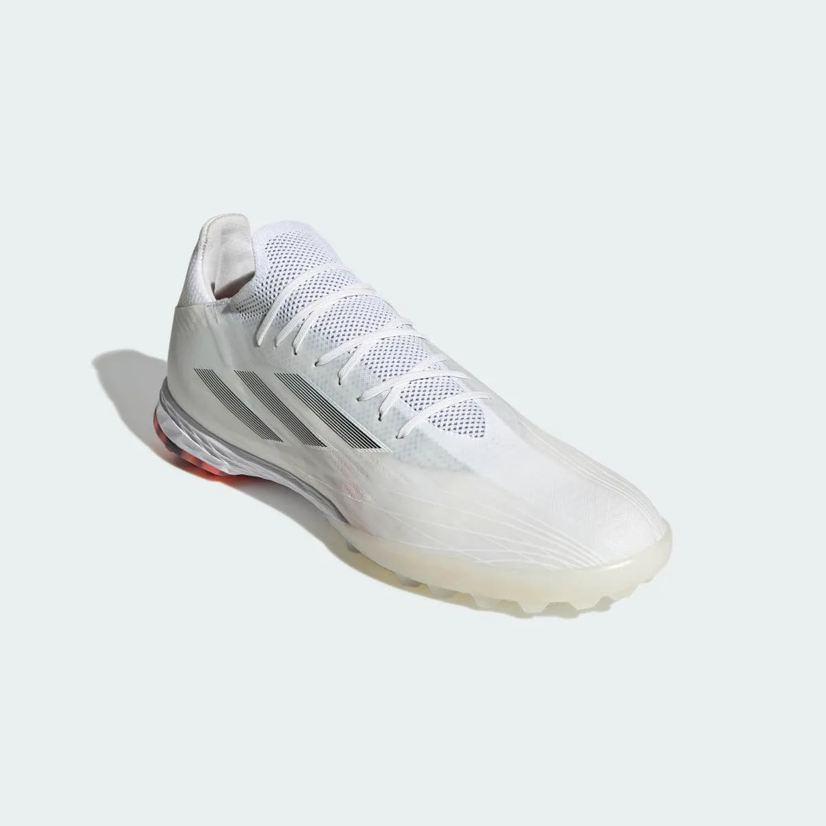 Adidas X Speedflow .1 TF - White-Iron Metallic (Diagonal 1)