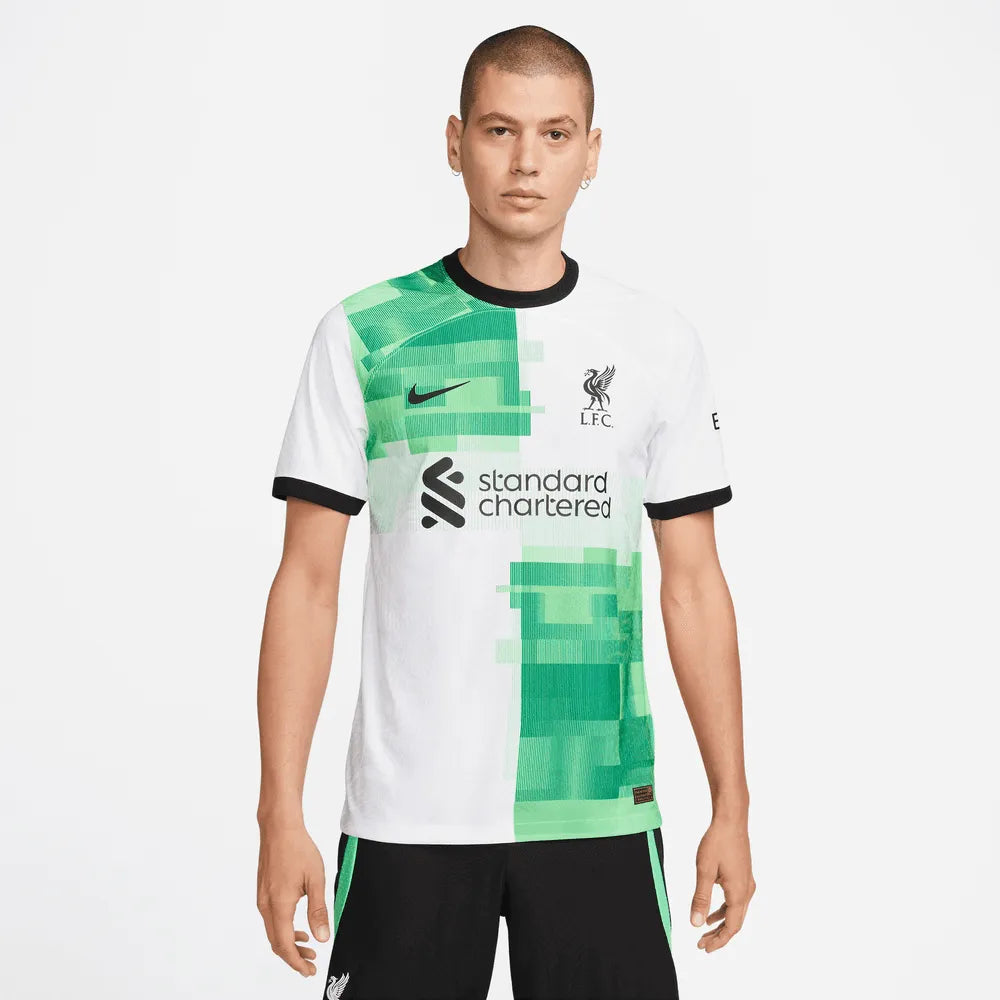 Nike 2023-24 Liverpool Men's Authentic Away Jersey (Model - Front)