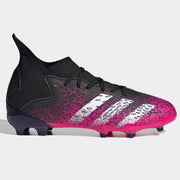 Adidas JR Predator Freak .3 FG - Black-Pink-Purple (Side 1)