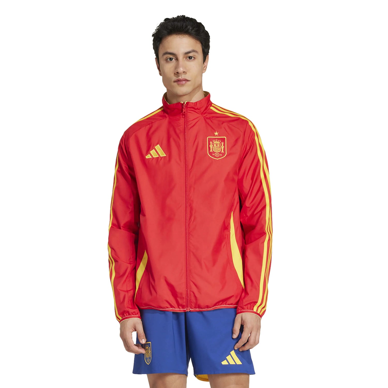 adidas 2024-25 Spain Men's Anthem Jacket (Model - Front)