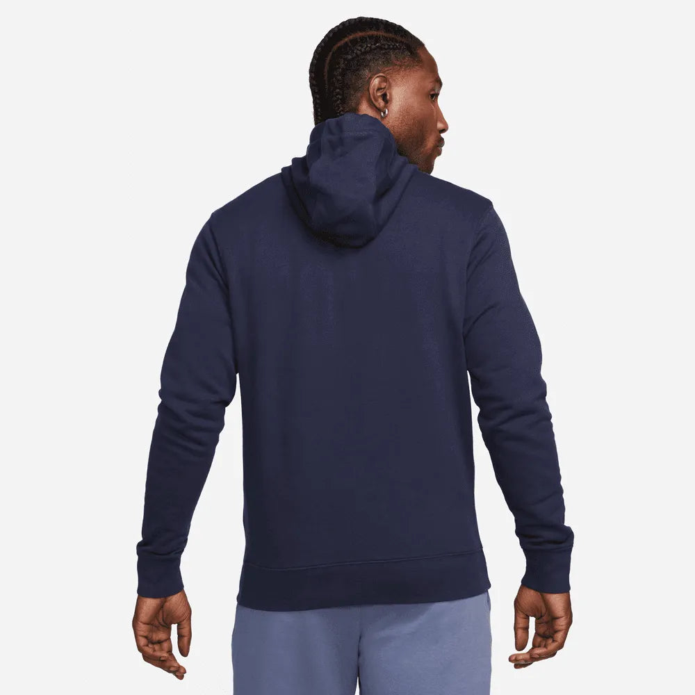 Nike 2023-24 Pumas Men's Club Fleece Hoodie (Model - Back)
