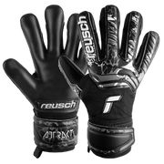 Reusch JR Attrakt Infinity FS Goalkeeper Gloves Black (Pair)