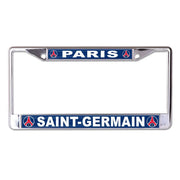 Wincraft PSG License Plate Frame - Blue-Chrome (Front)