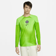 Nike 2022-23 PSG Men's Stadium Home Goalkeeper Jersey (Model - Front)