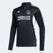 adidas 2022-23 LA Galaxy Training Top - Black-White (Front)