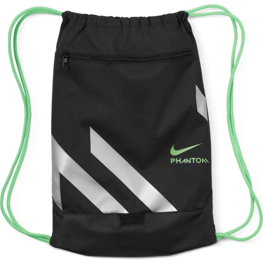 Nike Phantom Gymsack - Black-Green-Silver