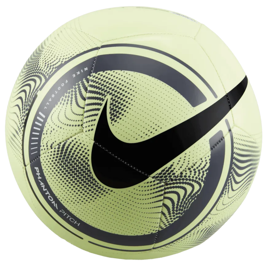 Nike SU23 Phantom Soccer Ball - Lime-Black (Front)