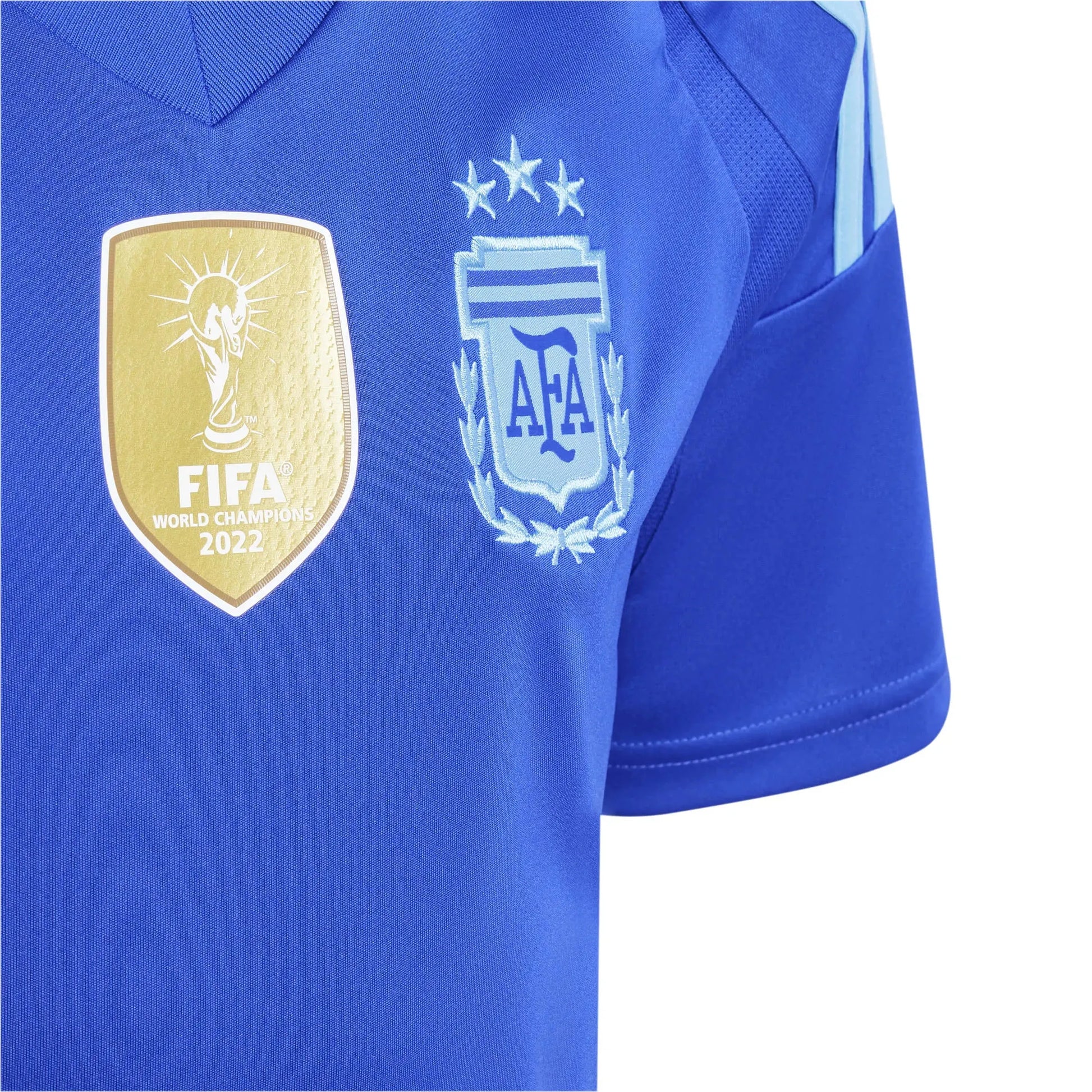 adidas 2024-25 Argentina Youth Stadium Away Jersey (Detail 1)