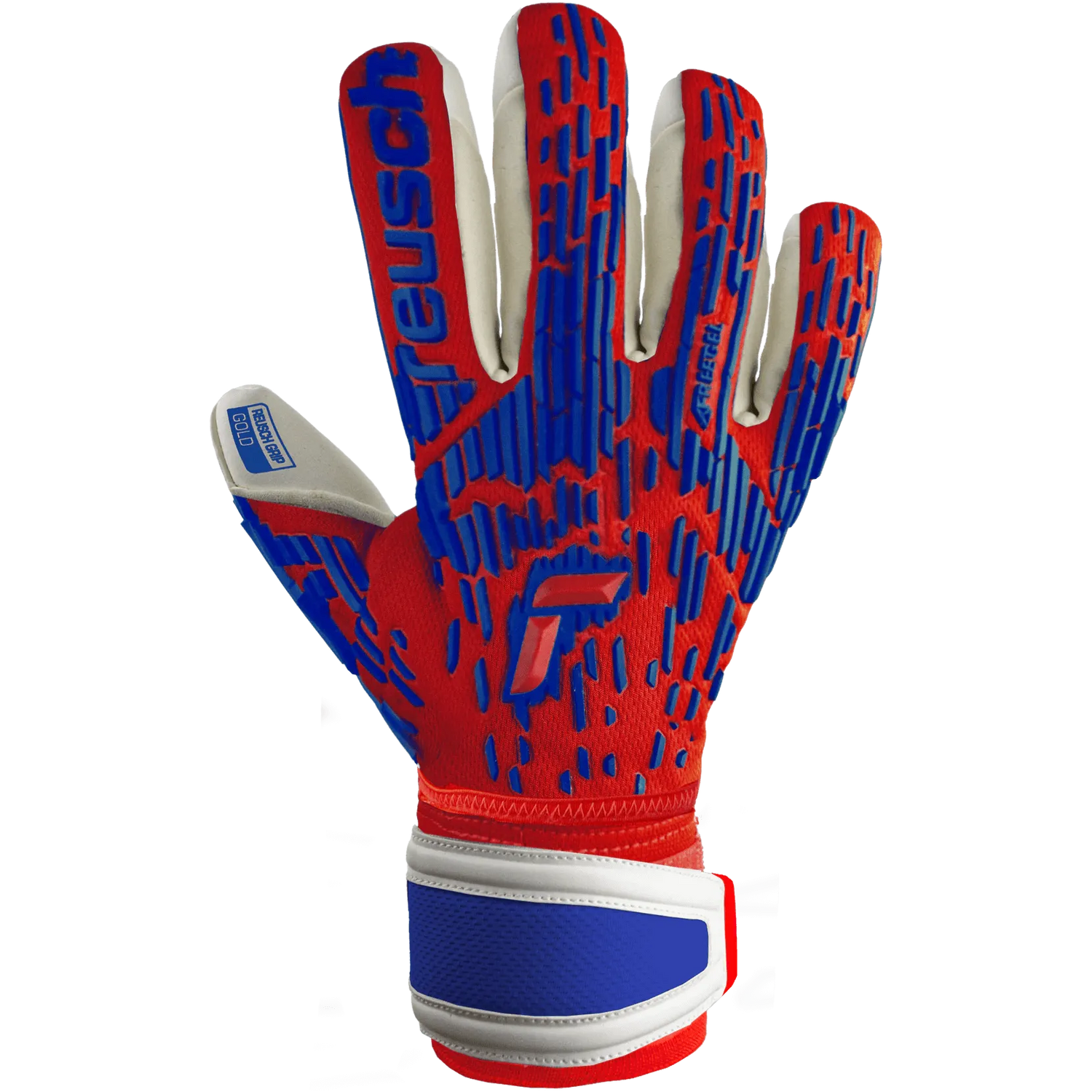 Reusch Attrakt Freegel Gold Finger Support Goalkeeper Gloves (Single - Outer)