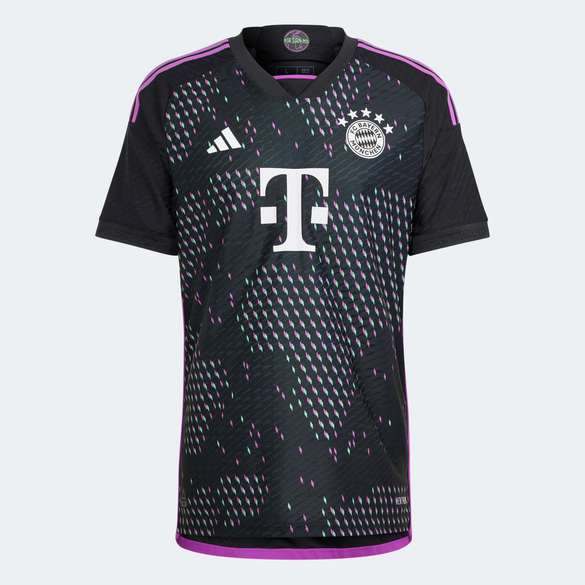 adidas 2023-24 Bayern Munich Men's Authentic Away Jersey (Front)