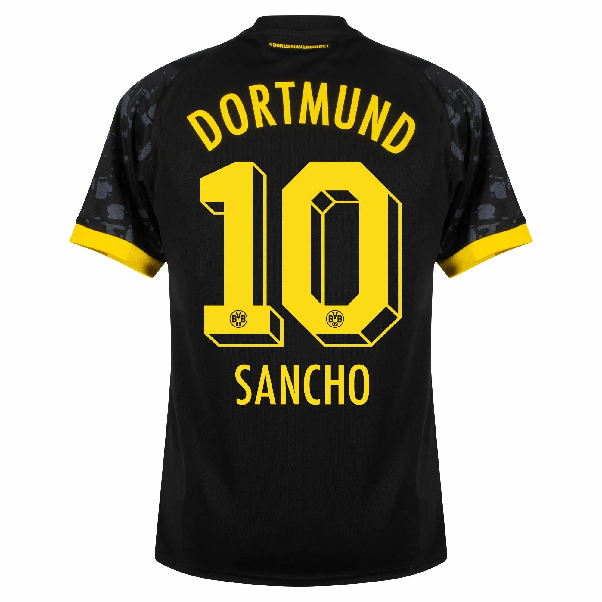 Puma 2023-24 Borussia Dortmund Men's Stadium Away Jersey