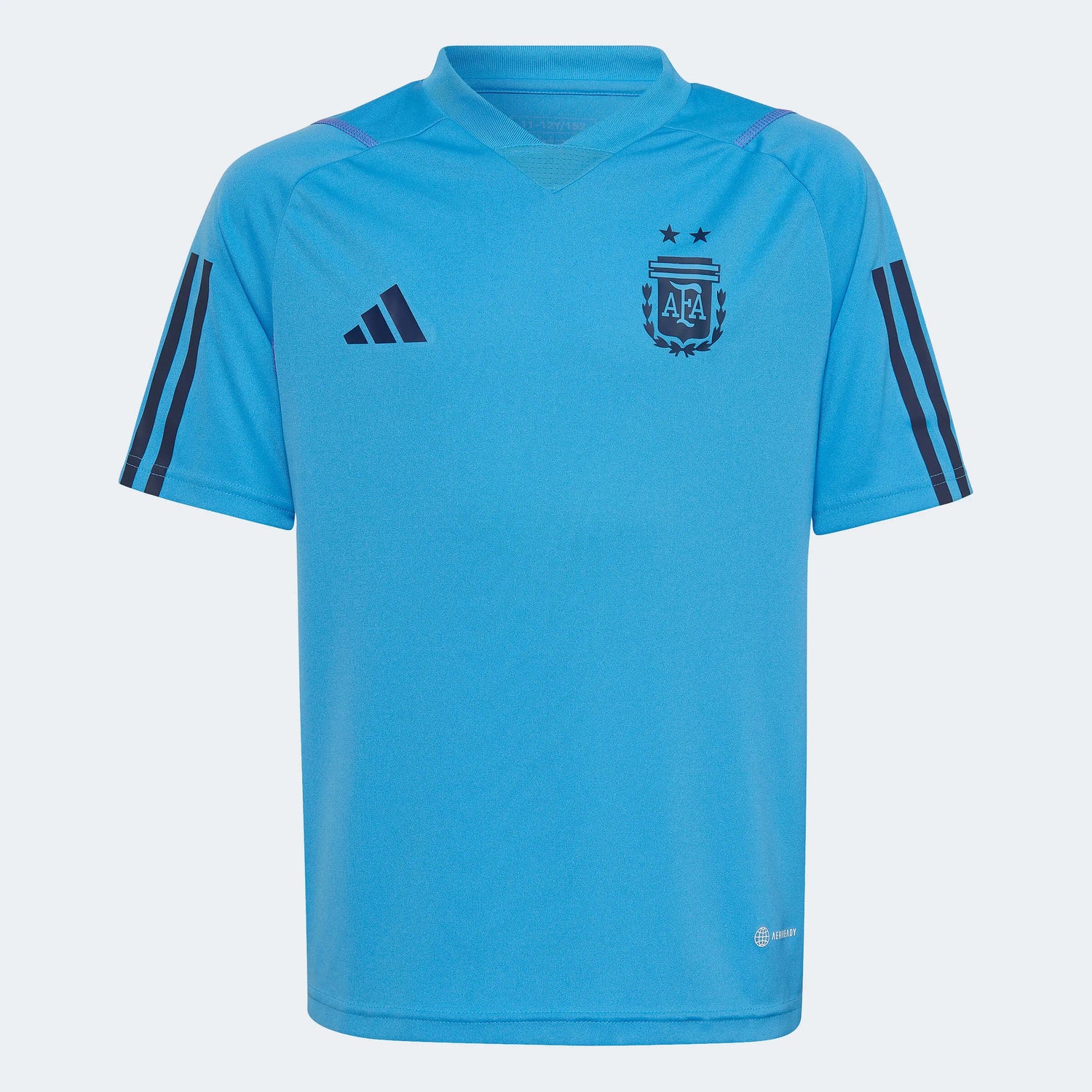 adidas 2022-23 Argentina Youth Training Jersey - Pulse Blue (Front)