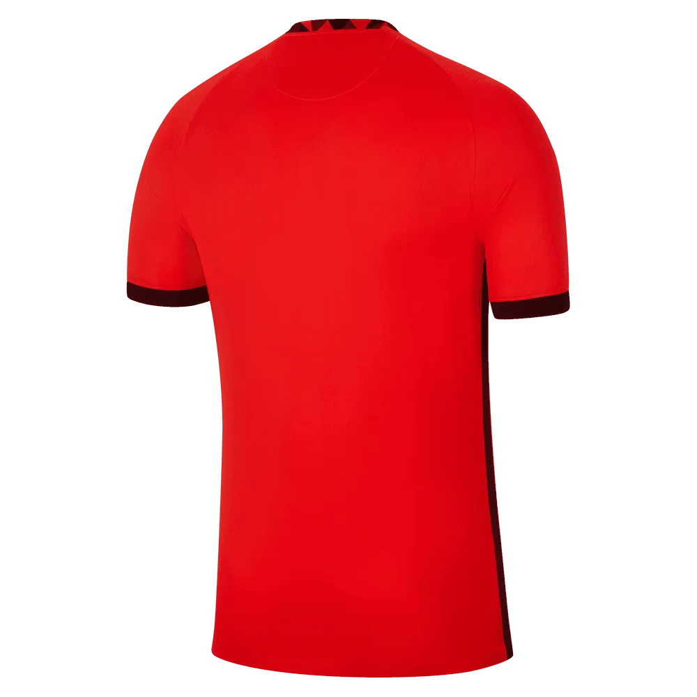 Nike England Women's EC22 (Men's Cut) Away Jersey - Crimson-Maroon (Back)