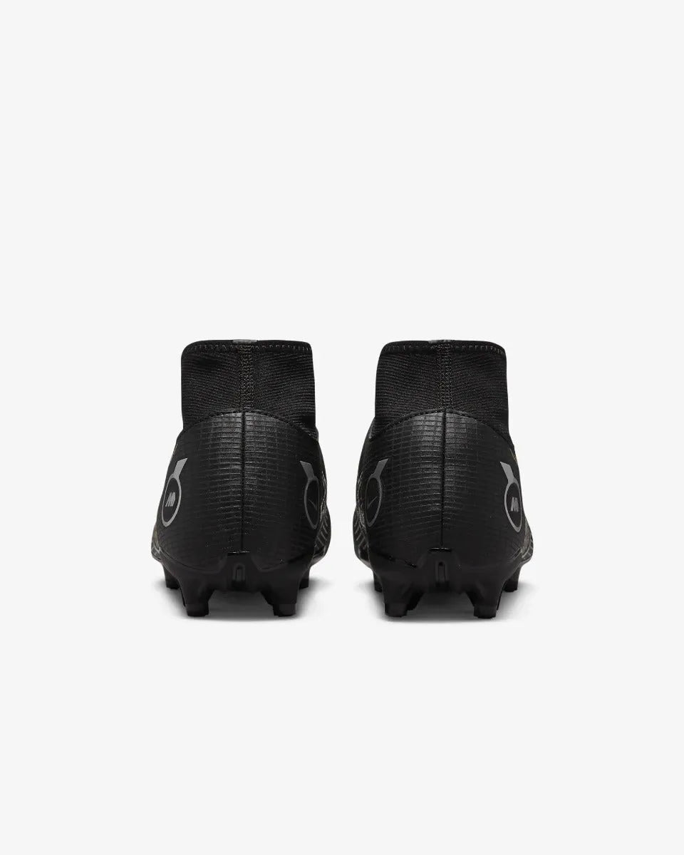 Nike Superfly 8 Academy FG-MG - Black-Gold-Silver (Pair - Back)