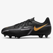 Nike JR Phantom GT2 Academy FG-MG - Black-Dark Grey-Gold (Side 1)