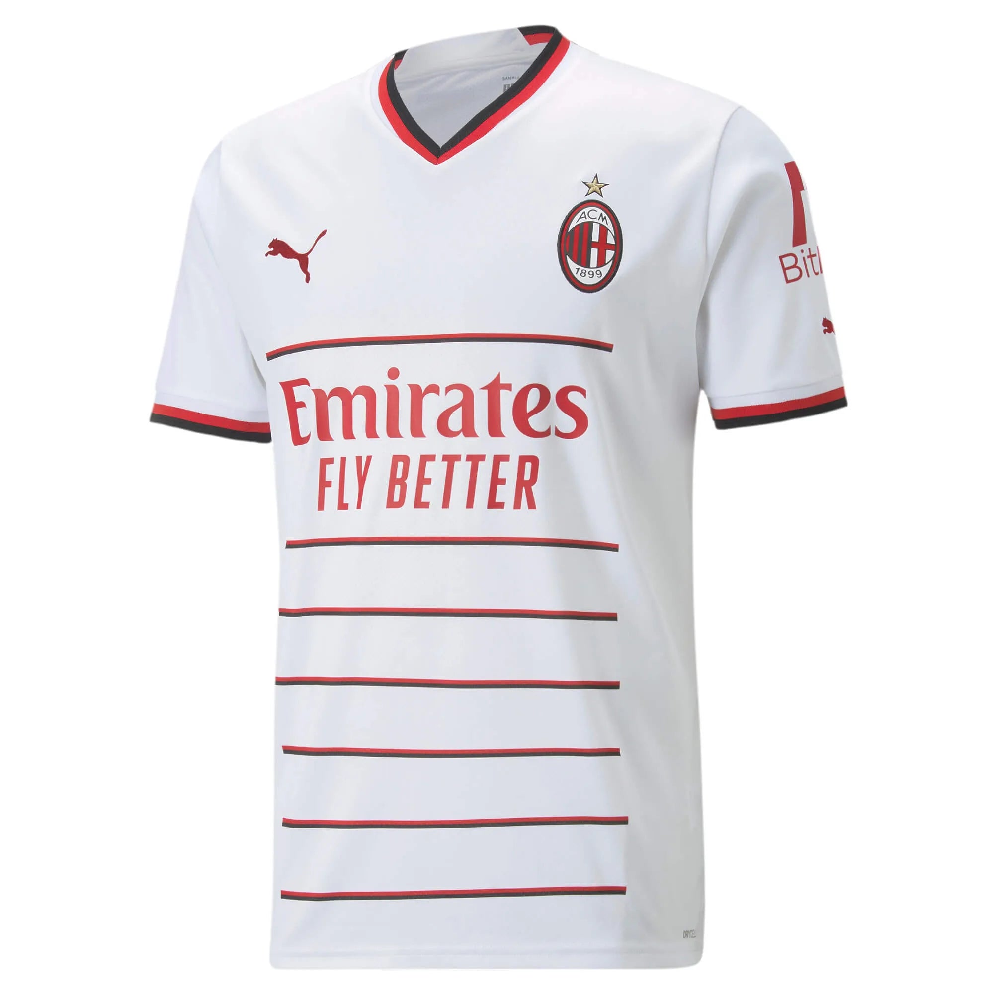 Puma 2022-23 AC Milan Away Jersey - White (Front)