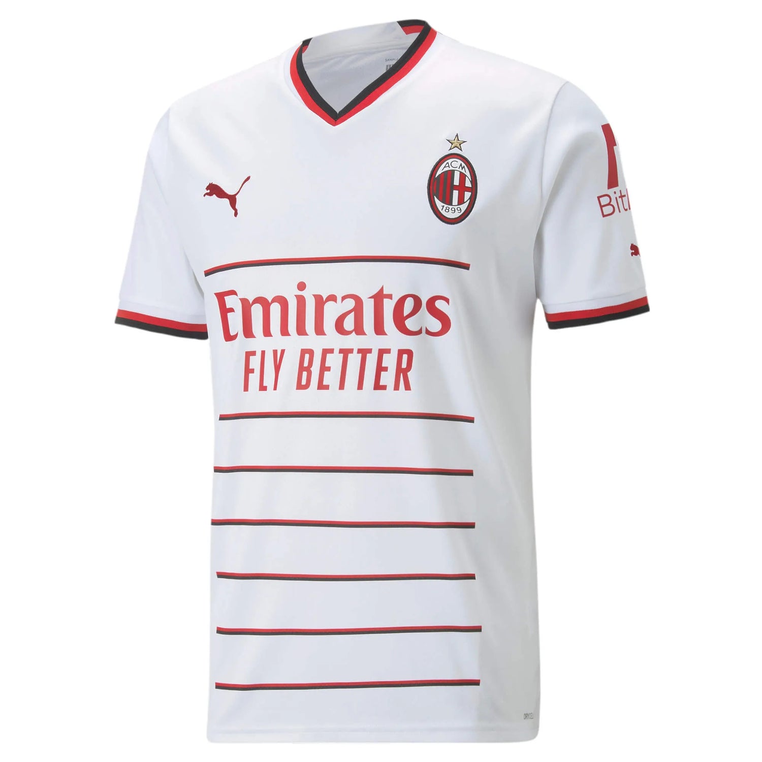 Puma 2022-23 AC Milan Away Jersey - White (Front)