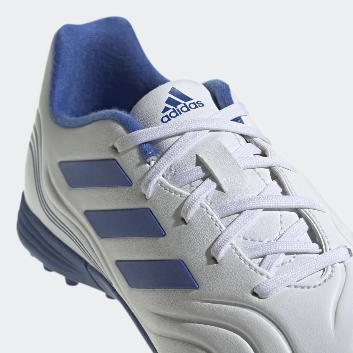 adidas JR Copa Sense .3 Turf - White-Blue (Detail 1)
