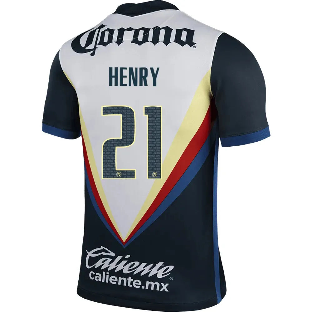 Nike Club America Away Jersey 2020-21 (Navy-White)