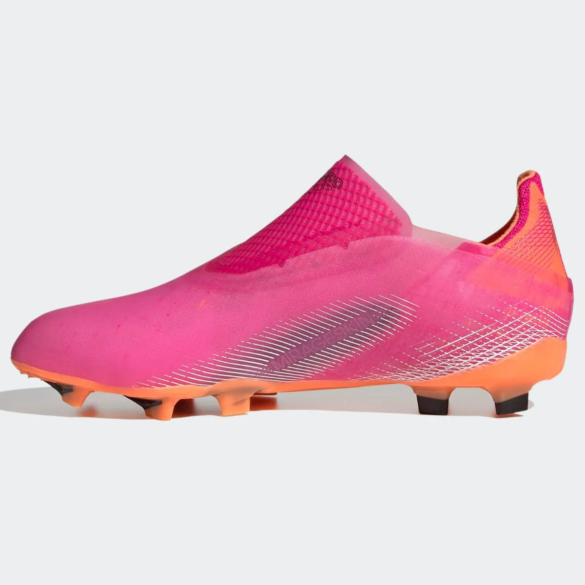 Adidas JR X Ghosted + FG - Pink-Black-Orange (Side 2)