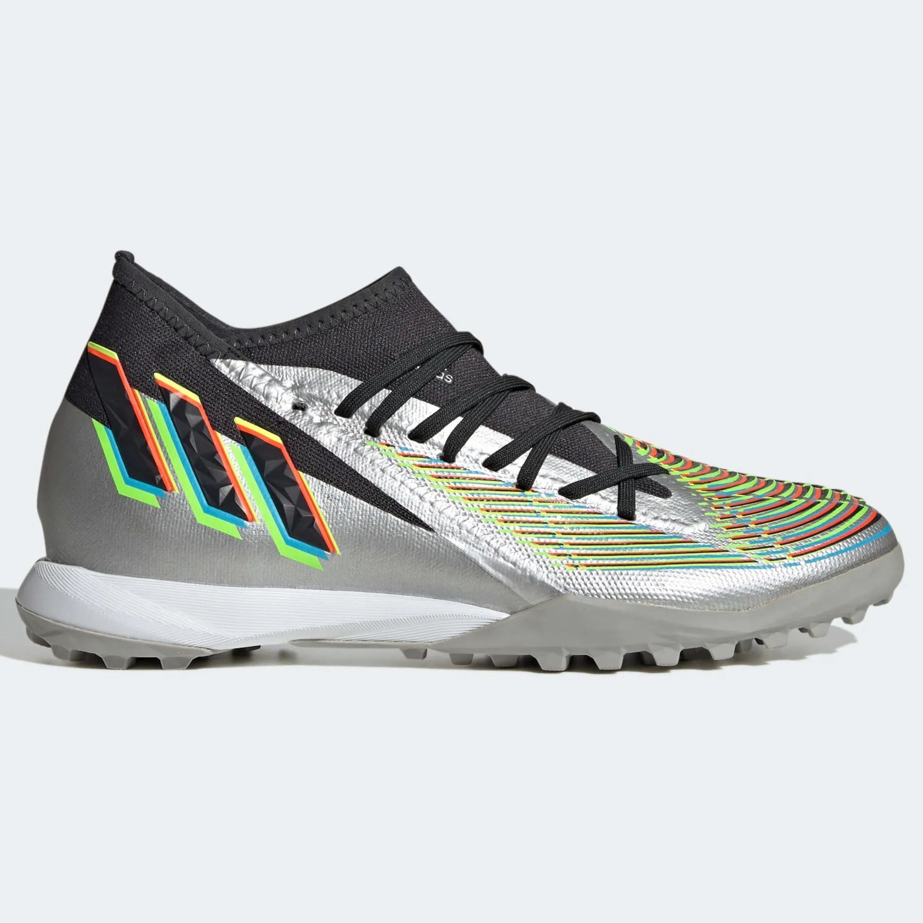 adidas Predator Edge.3 Turf - Silver-Black (Detail 1)