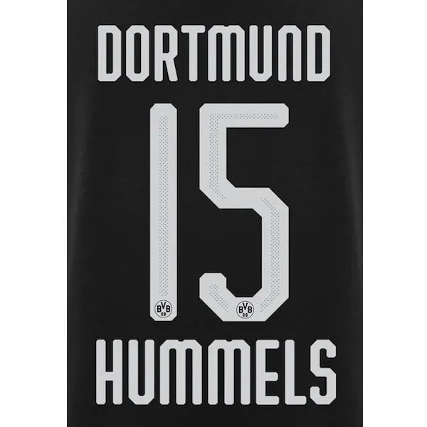 Borussia Dortmund 2019/20 Away Hummels #5 Jersey Name Set