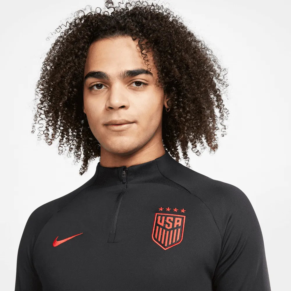 Nike 2023-24 USA Men's DF Strike Drill Top (Detail 1)