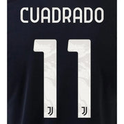 Juventus 2021/22 Away Cuadrado #11 Jersey Name Set (Main)