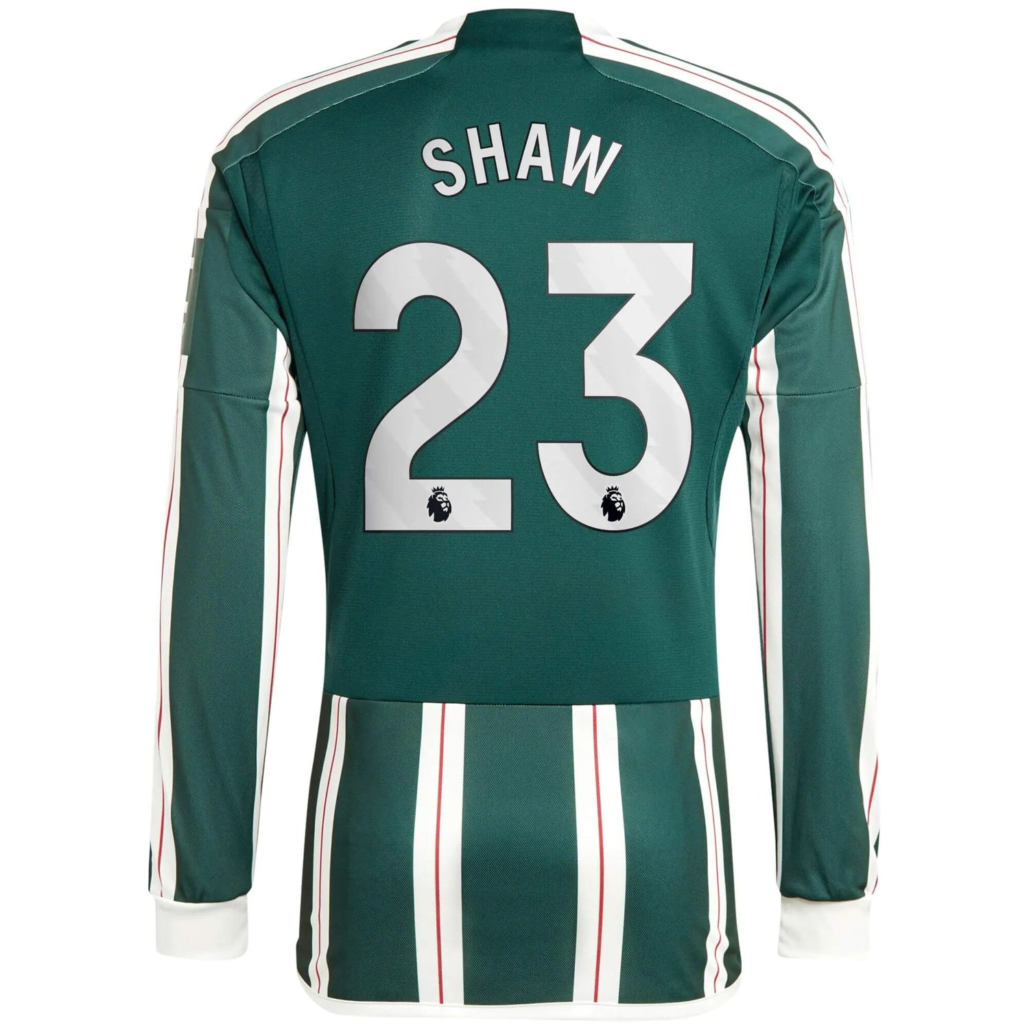 adidas 2023-24 Manchester United Men's Stadium Away Long-Sleeve Jersey