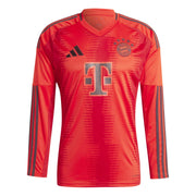 adidas 2024-25 Bayern Munich Men's Stadium Home Long-Sleeve Jersey (Front)