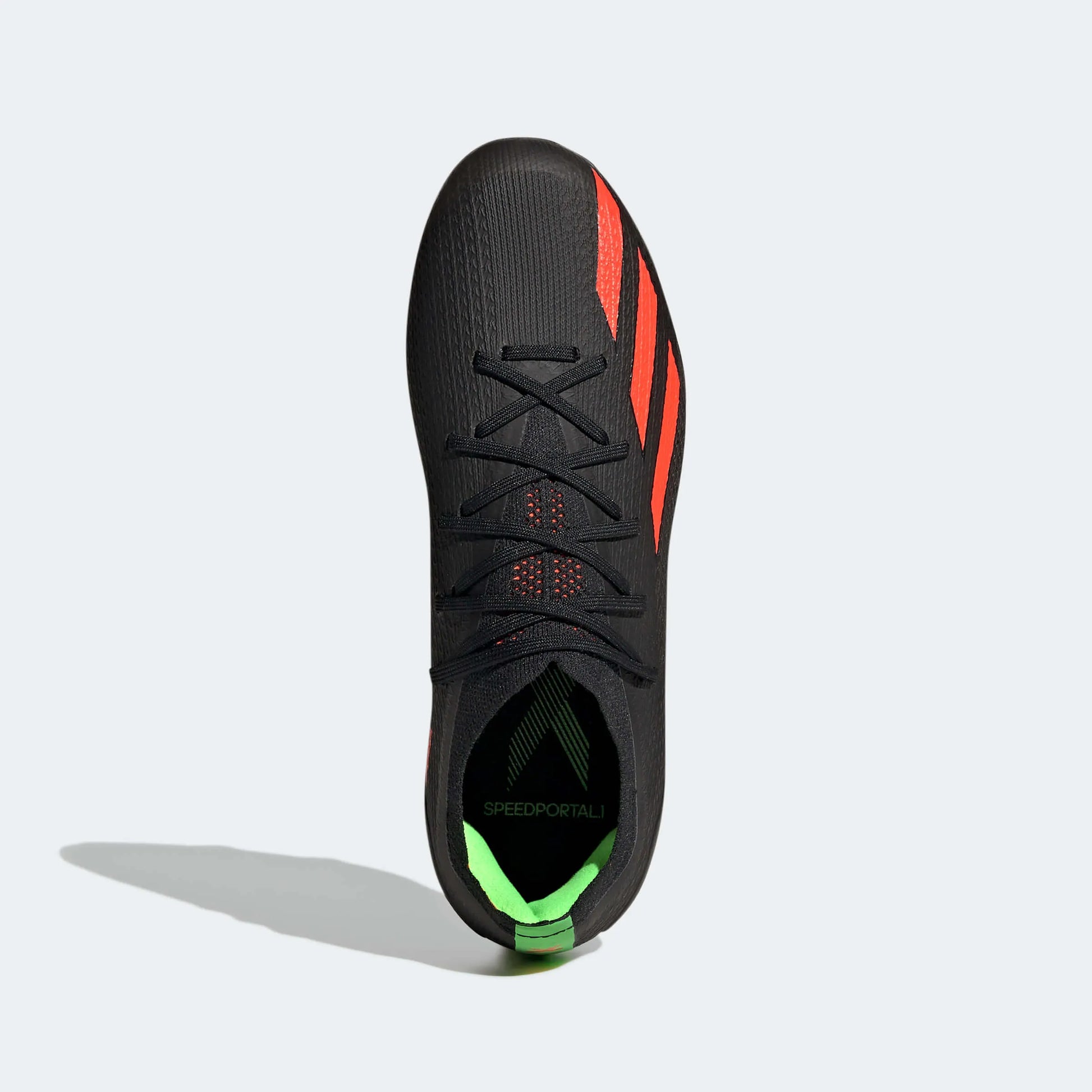 adidas JR X SpeedPortal .1 FG - Black-Solar Red (Top)