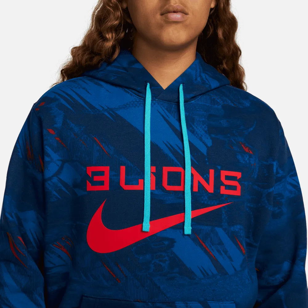 Nike 2022-23 England Fleece PO Hoodie (Detail 1)