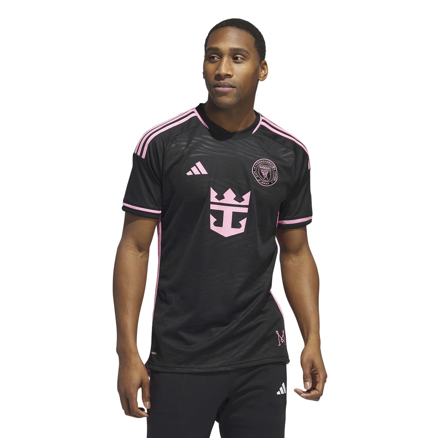 adidas 2024-25 Inter Miami Men's Authentic Away Messi #10 Jersey (Model - Front)