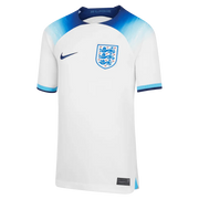 Nike 2022-23 England Youth Home Jersey - White-Blue (Front)