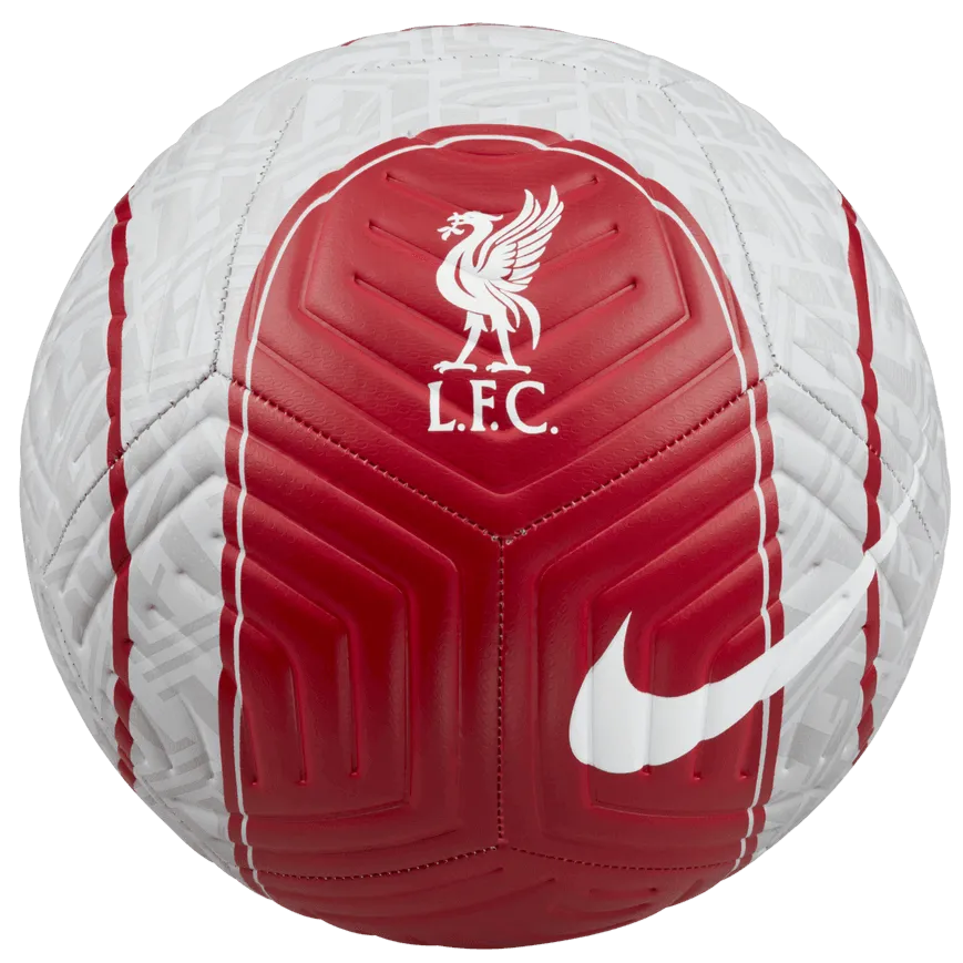 Nike SP23 Liverpool FC Strike Ball - Smoke Grey-Tough Red (Front)