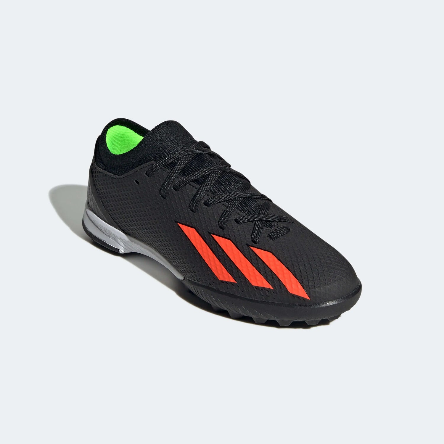 adidas JR X SpeedPortal .3 Turf - Black-Solar Red (Diagonal 1)