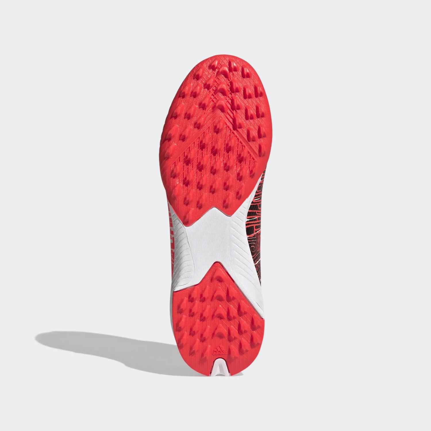 adidas JR X SpeedPortal Messi .3 Turf - White-Black-Solar Red (Bottom)