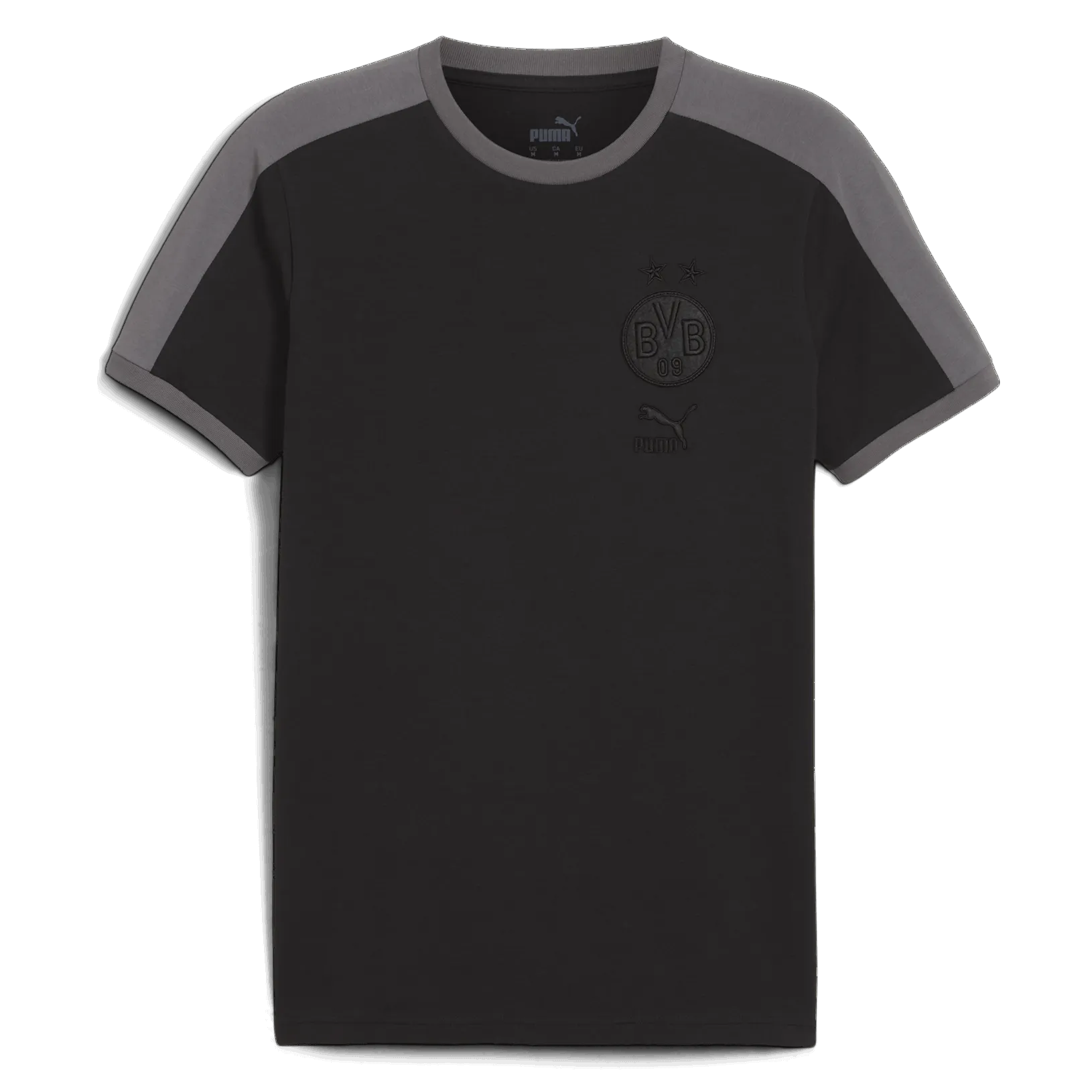 Puma 2024-25 Borussia Dortmund FTBL Heritage T7 Tee (Front)