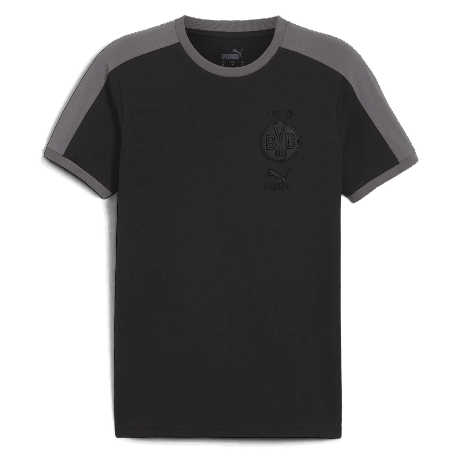 Puma 2024-25 Borussia Dortmund FTBL Heritage T7 Tee (Front)