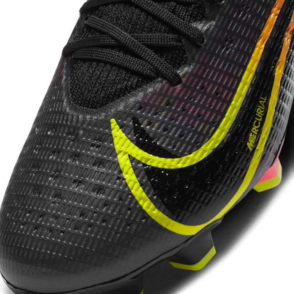 Nike Mercurial Vapor 14 PRO FG - Black-Volt-Crimson (Detail 2)