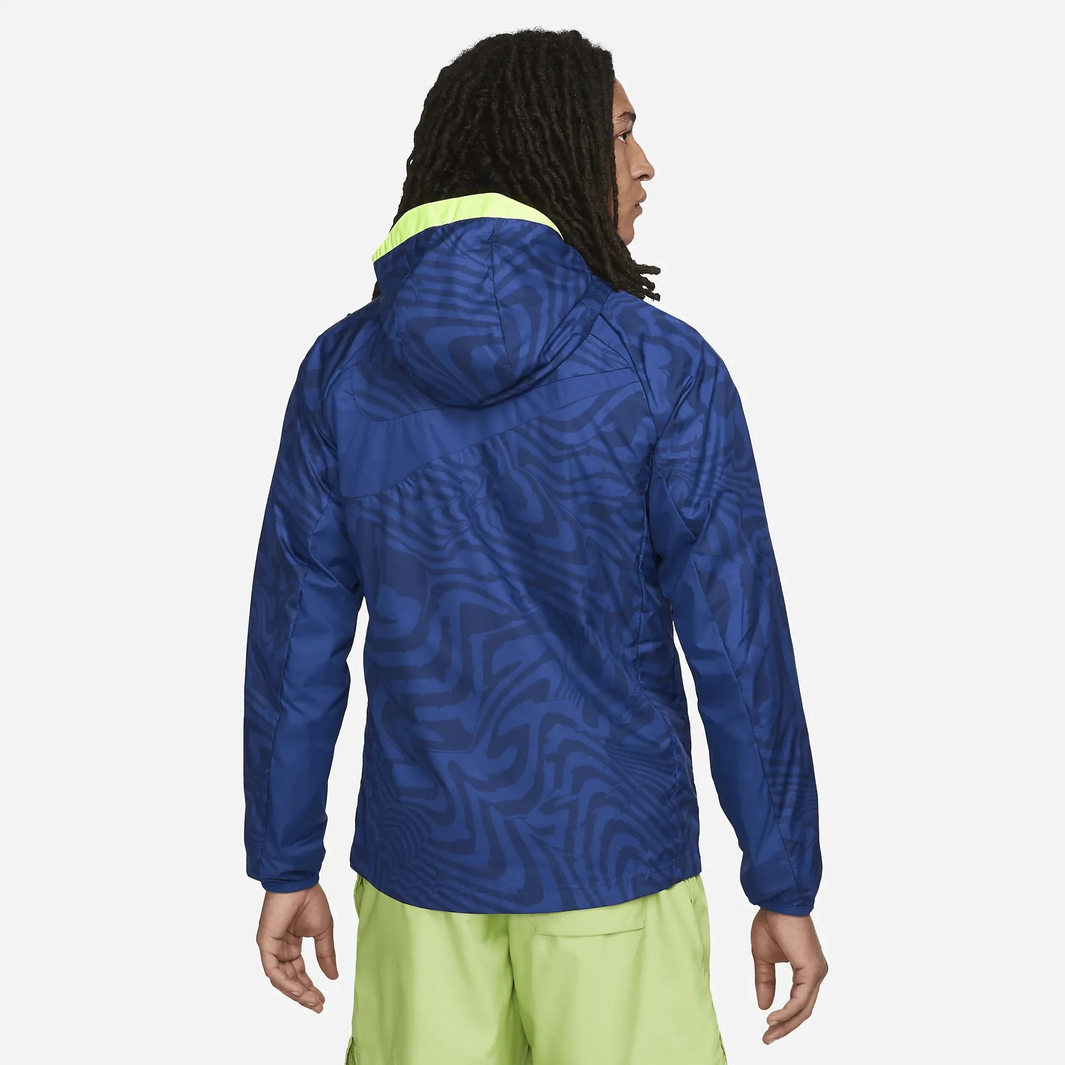 Nike 2022-23 Tottenham AWF Jacket - Blue (Model - Back)