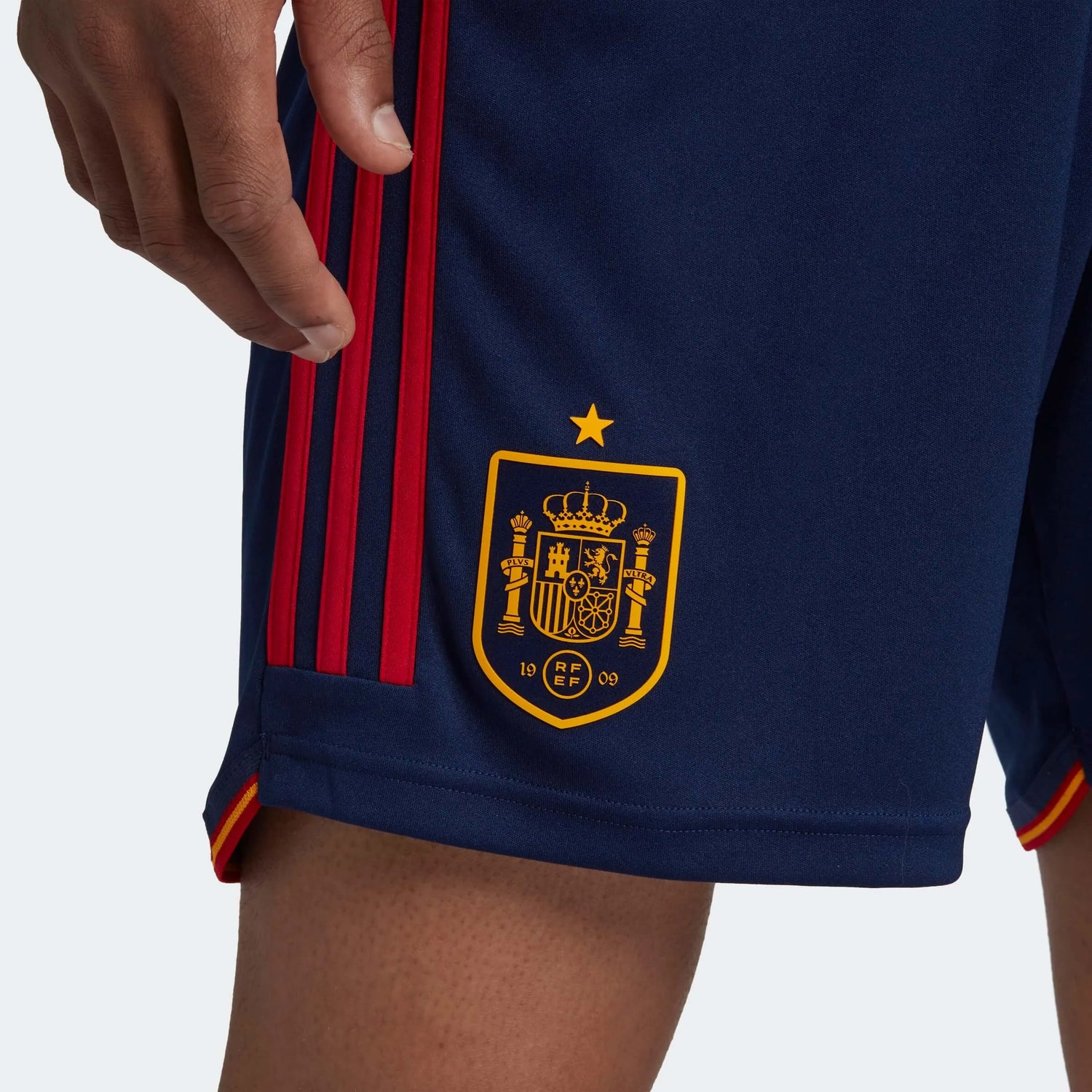  adidas 2022-23 Spain Home Shorts (Detail 2)
