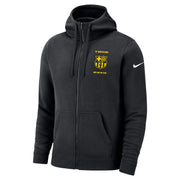 Nike 2023-24 Barcelona Men's Club Fleece FZ Hoodie (Front)