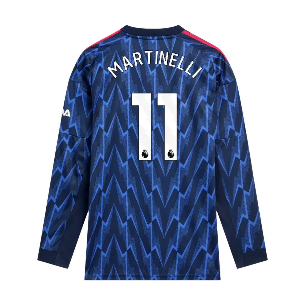 adidas 2025-26 Arsenal Men's Stadium Away Long-Sleeve Soccer Jersey (Martinelli)