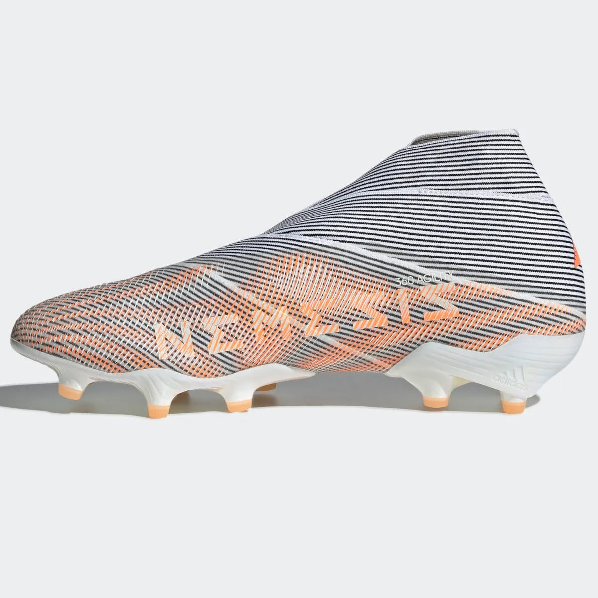 Adidas Nemeziz + FG - White-Black-Orange (Side 2)