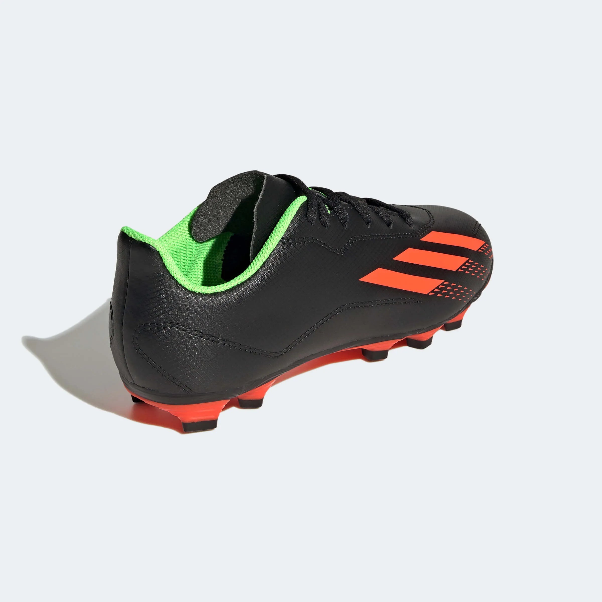 adidas Kids X SpeedPortal .4 FxG - Black-Solar Red (Diagonal 2)
