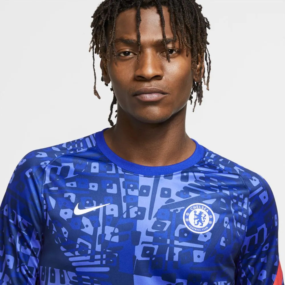 Nike 2020-21 Chelsea Pre-Match Jersey - Concord