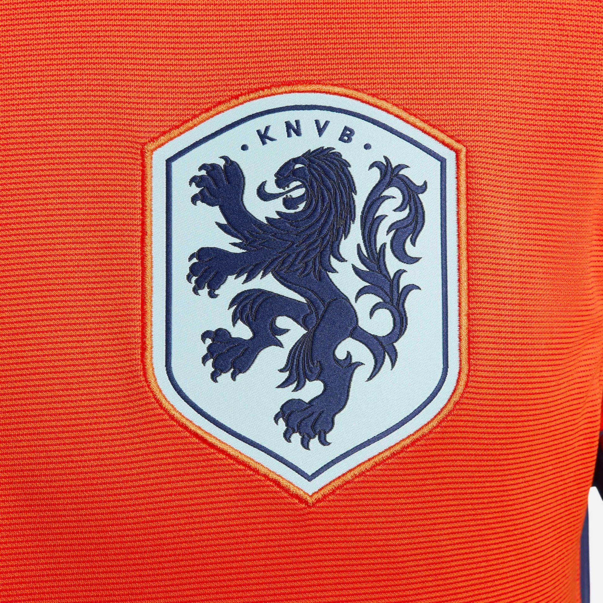 Nike 2024-25 Netherlands Men's Stadium Home Jersey (Detail 3)