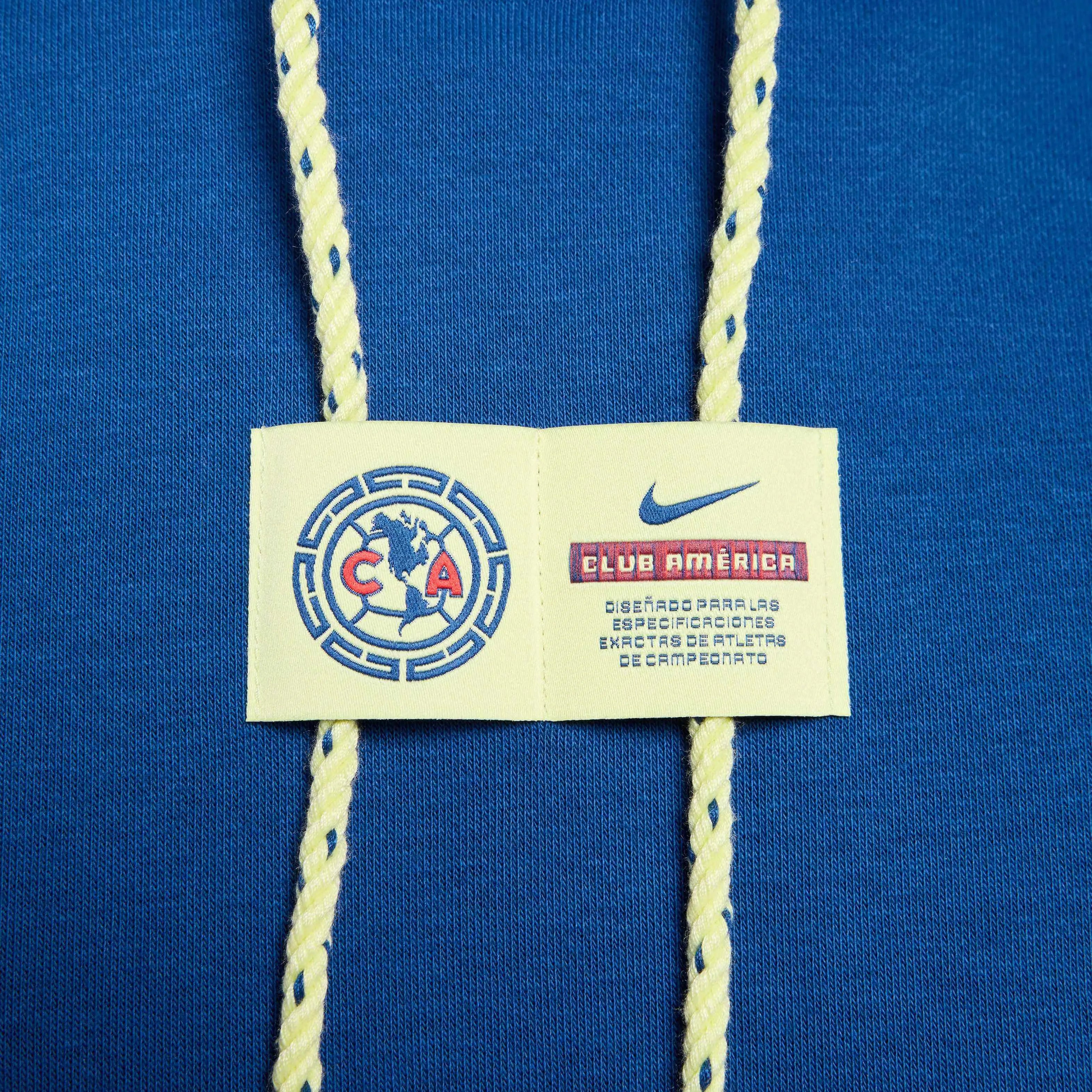Nike 2024-25 Club America Men's Pullover Hoodie (Detail 3)